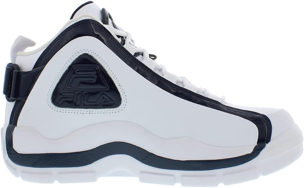Men's Basketball Shoes 11.5 White Navy Red Y579