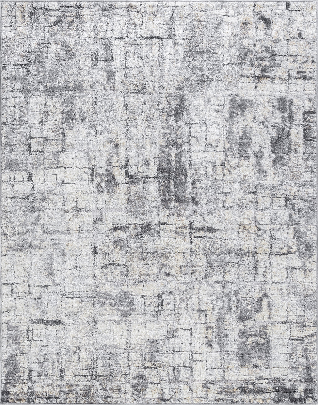 8x10 Area Rug Beige, Gray W2848