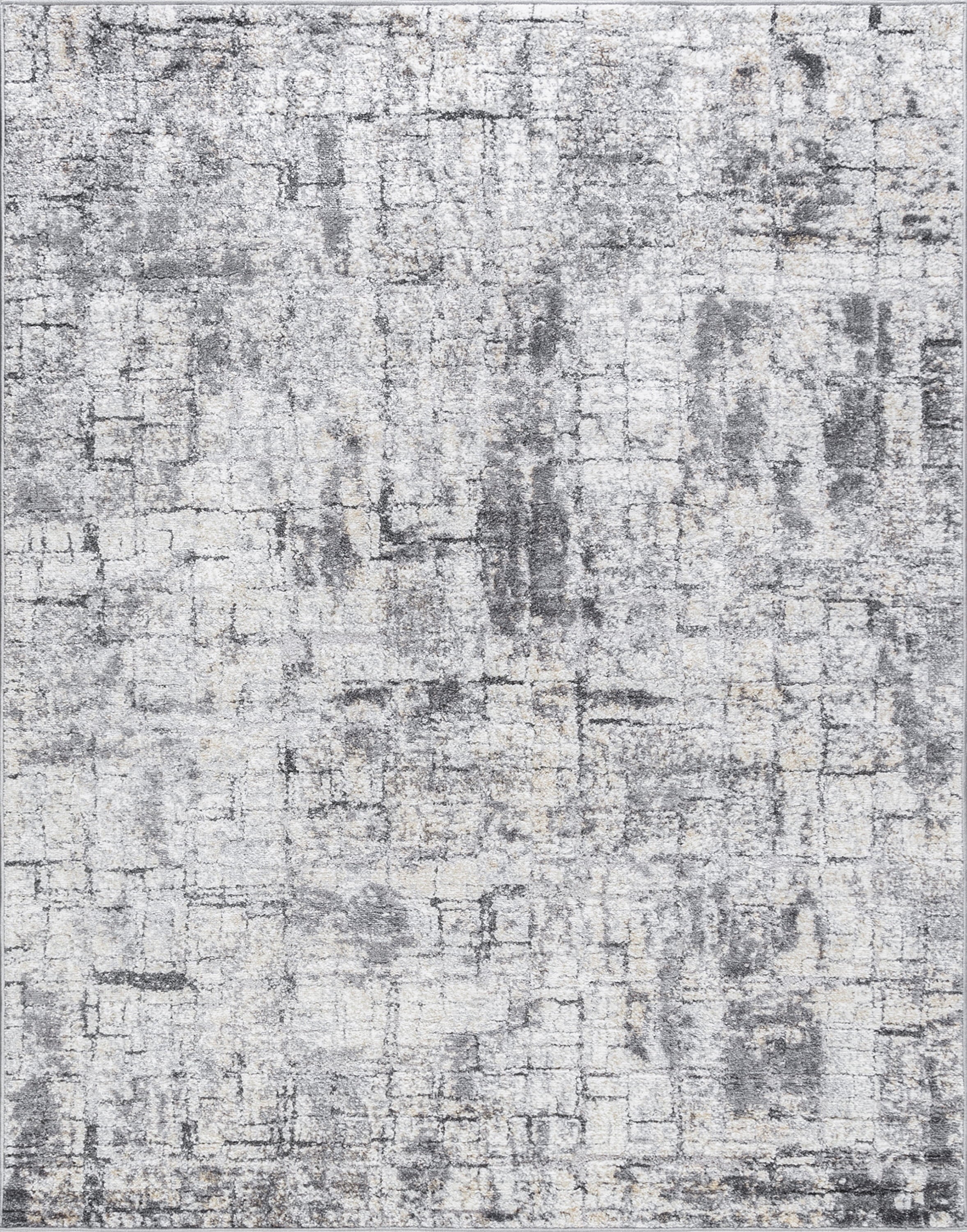 8x10 Area Rug Beige, Gray W2848