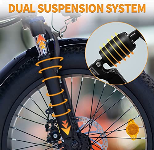 850W Motor 28MPH Max Speed Folding Ebike with 48V 10AH Removable Battery X3830