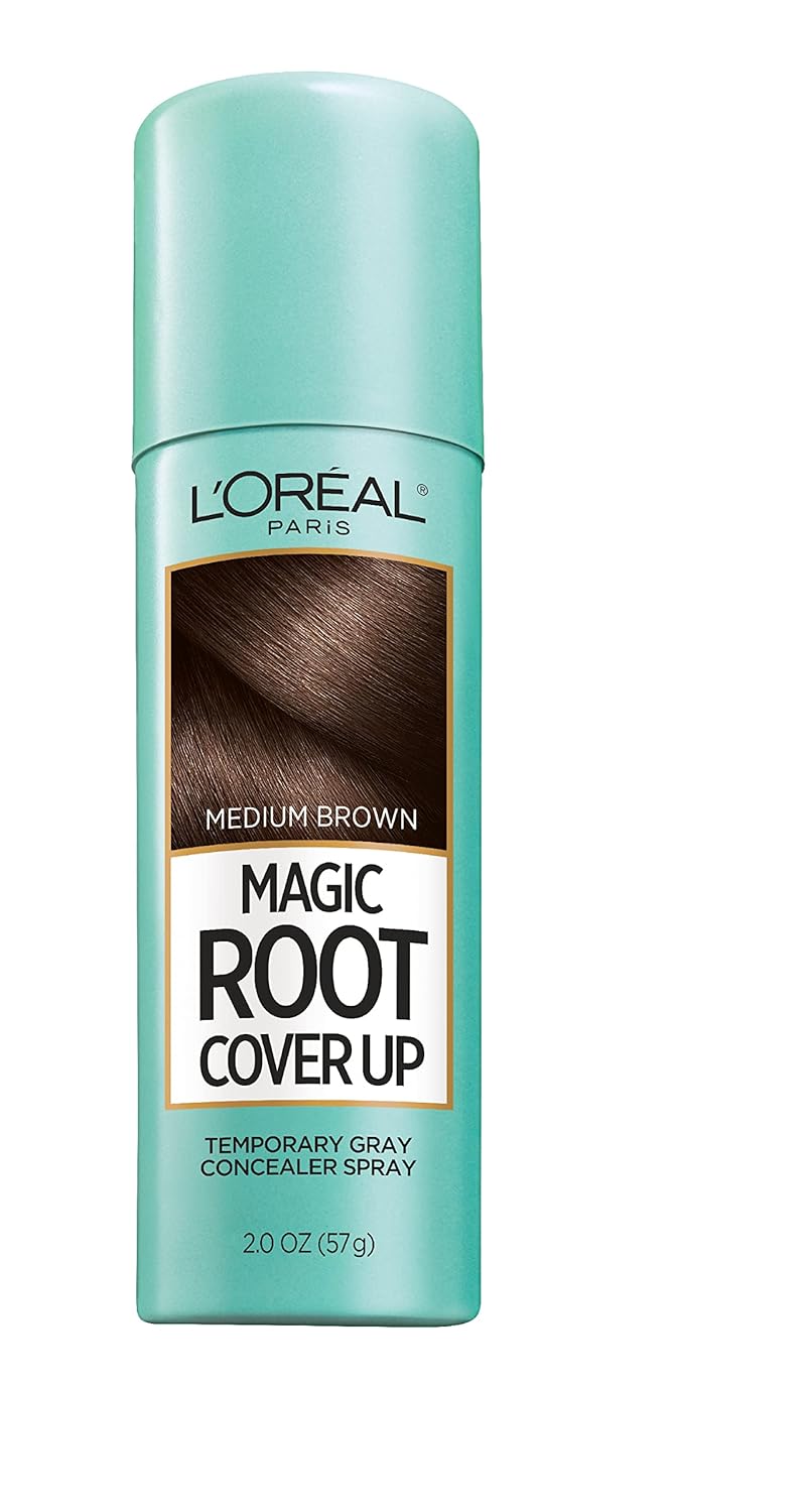 Medium Brown and Dark Brown 2 Oz Gray Concealer Spray E304917