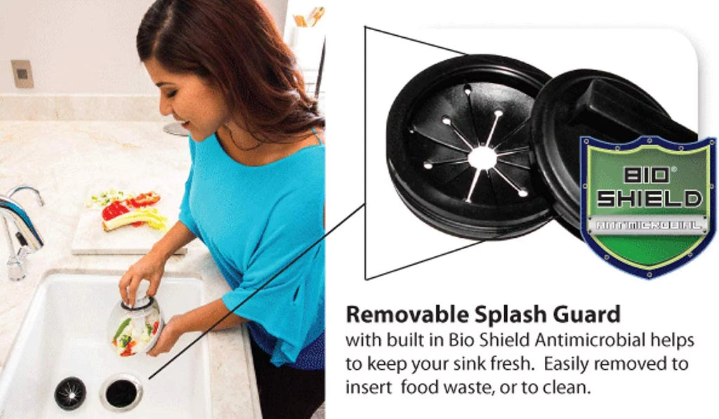 1/2 HP Continuous Feed Garbage Disposal with Power Cord T556