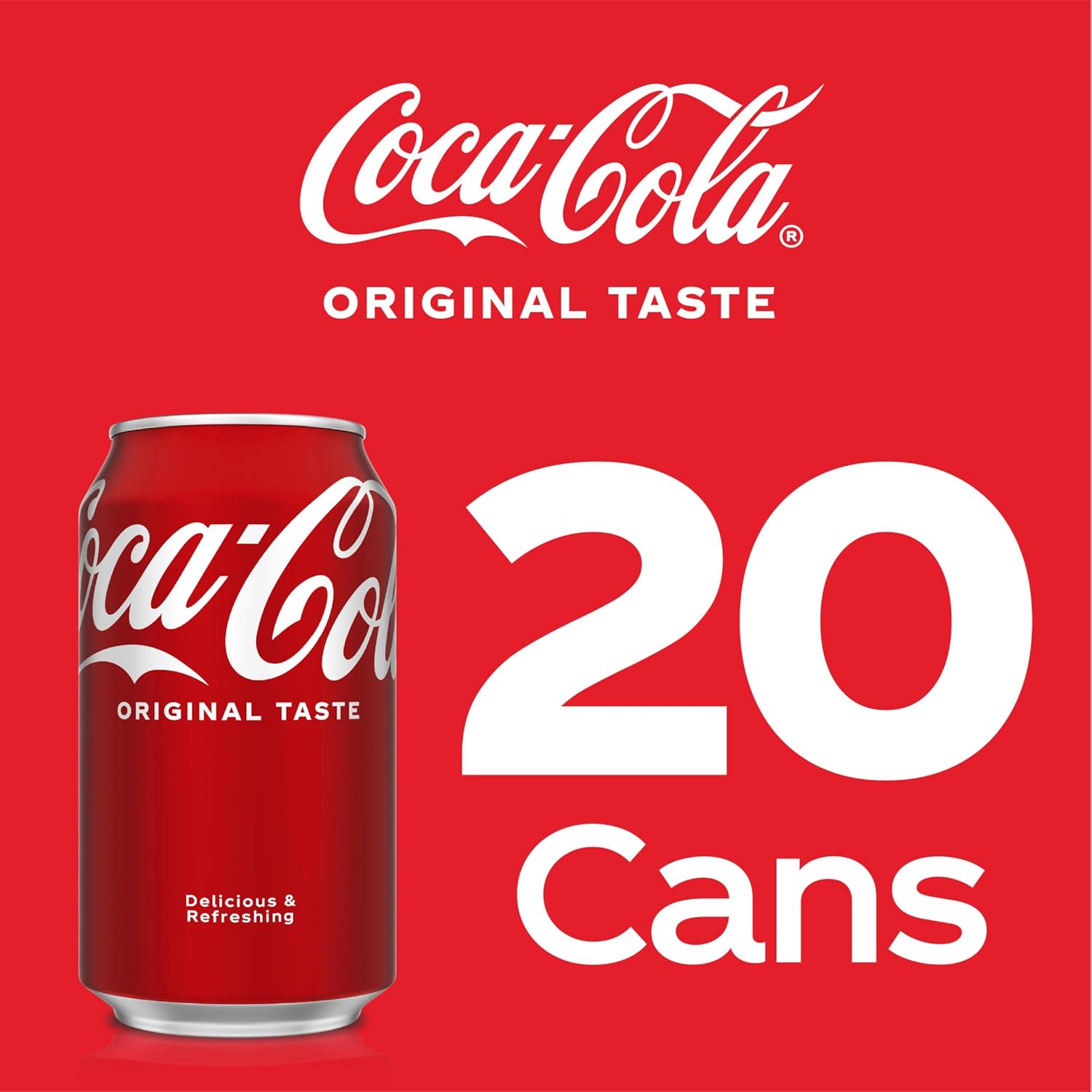 12 fl oz 20 Pack Soda Soft Drink I743