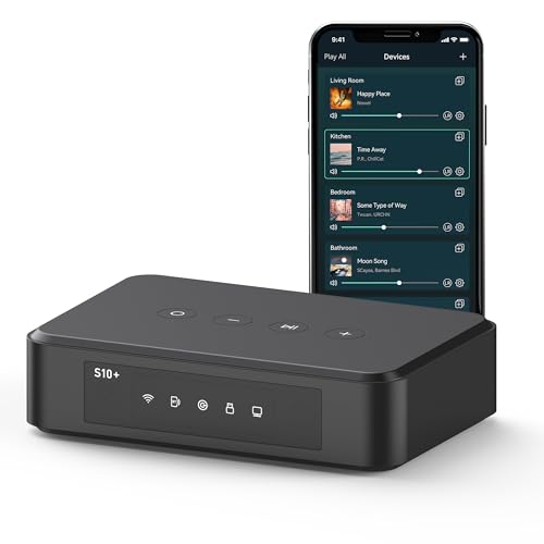 Audio Receiver with SPDIF Out, WiFi & Bluetooth Music Streamer X58786