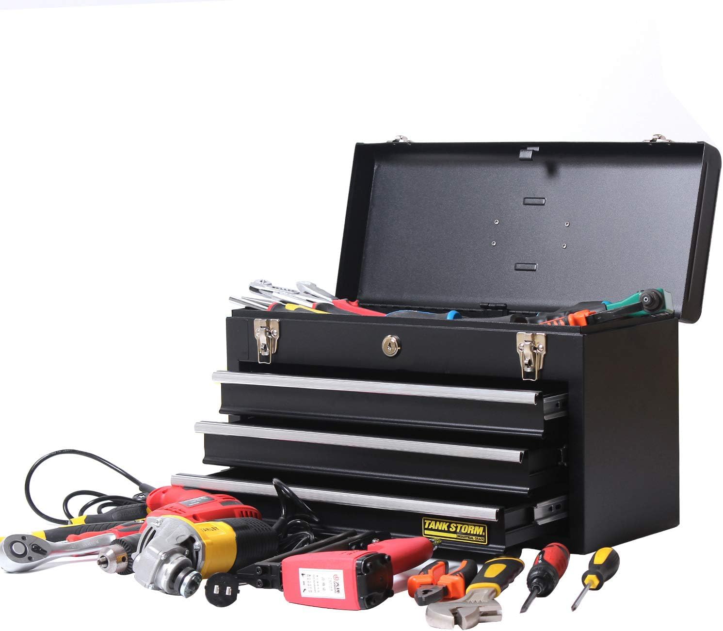 Black 20.6" 4-Drawer Steel Tool Chest B5028