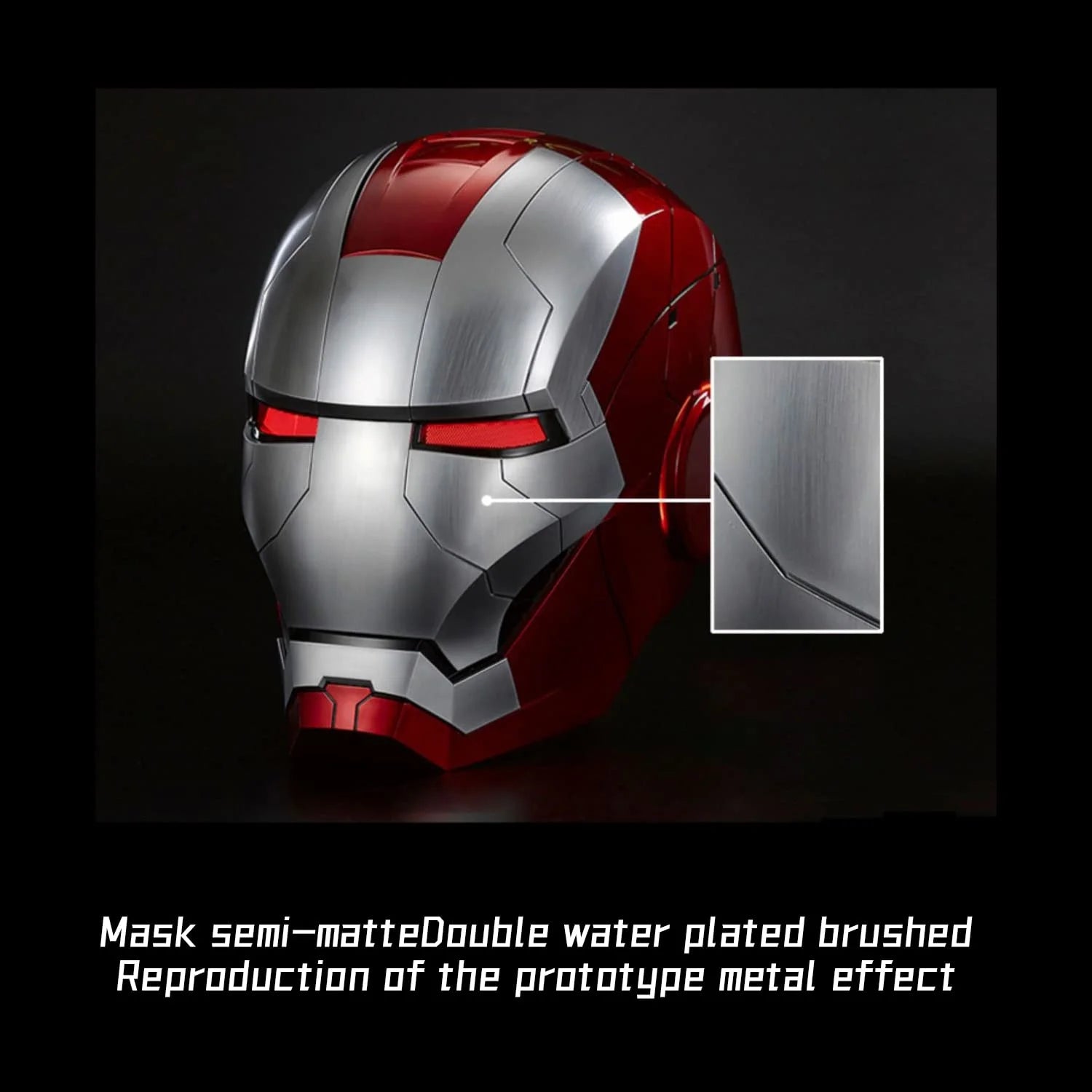 Iron Man Helmet Electronic Mask with Sounds & LED Eyes 1:1 Model R510435