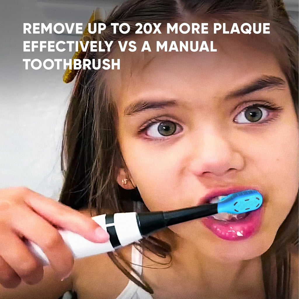 6 Pack Replacement Brush Heads Sonic Rechargeable Toothbrush F874