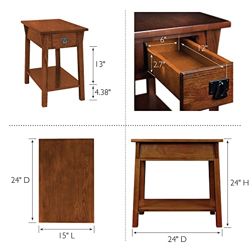 Medium Oak TV Stand Y993