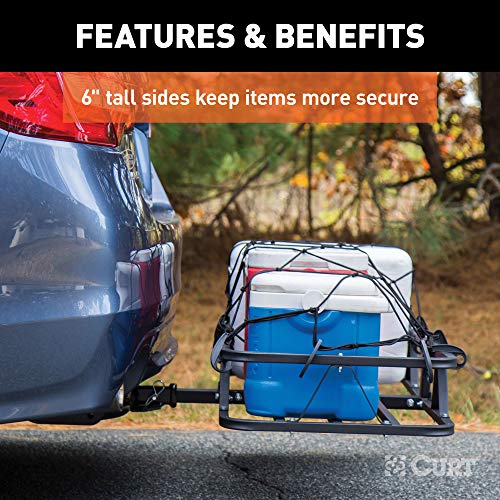 48 x 20-Inch Black Steel Cargo Carrier K861898