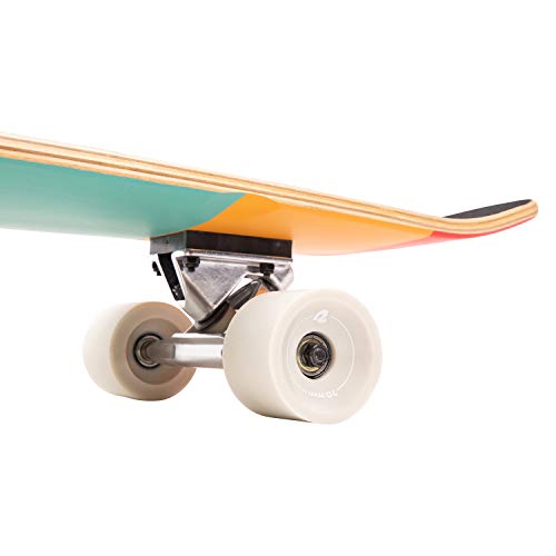 Bamboo & Canadian Maple Wood Cruiser Longboard Skateboard K90476