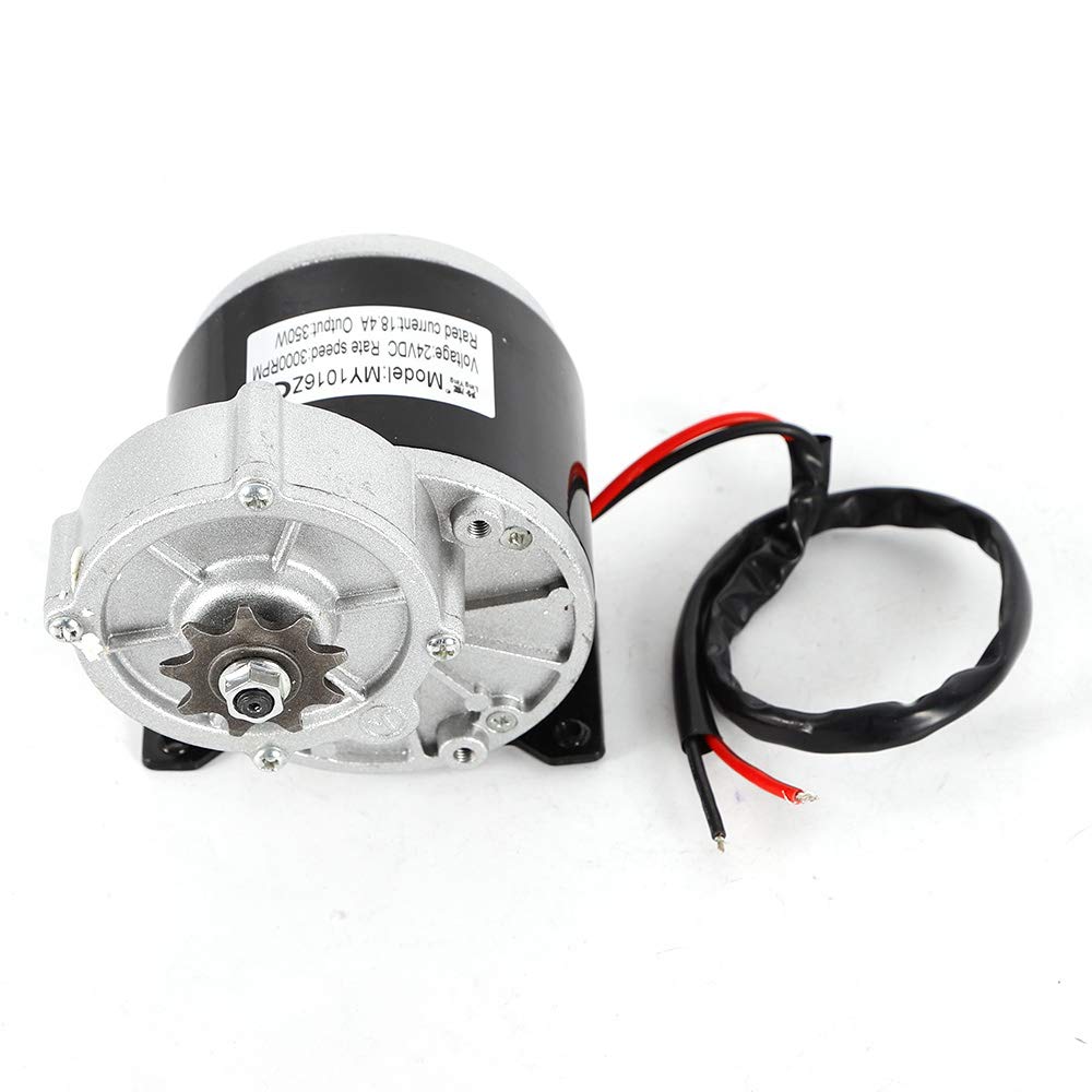 24V 350W Brushed Gear Reduction Motor for E-Bikes Scooters D8057