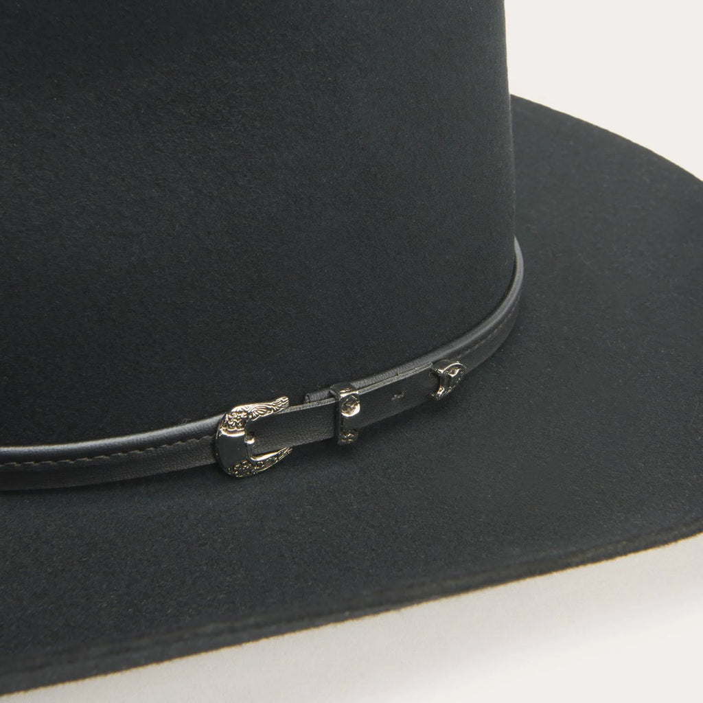 Black Buffalo Fur Hat T872
