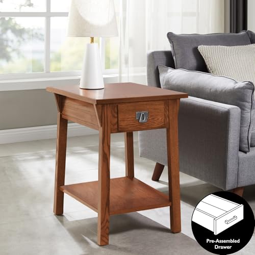 Medium Oak TV Stand Y993