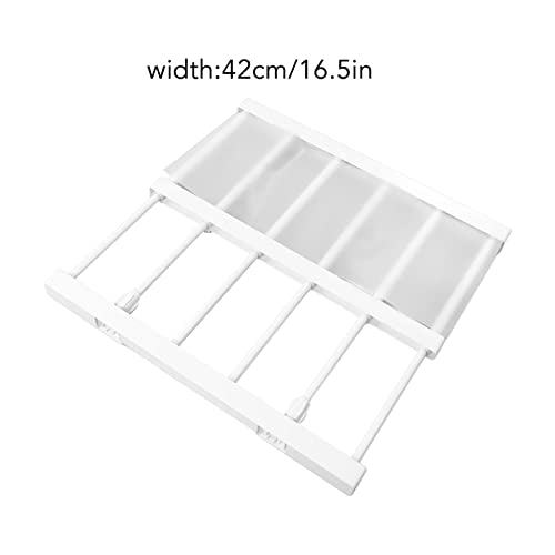 Tension Rod Shelf, 16.5in Width Adjustable Length C8188