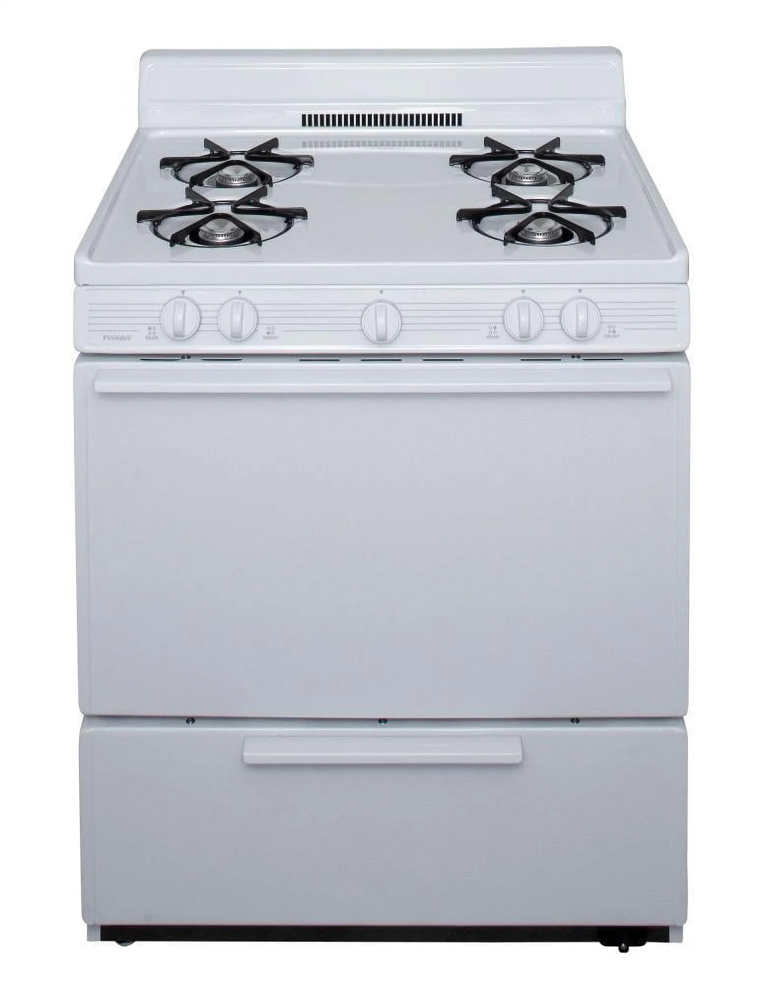 30" Free Standing Gas Range White D31267