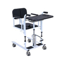 Hydraulic Patient Lift Transfer Chair with 180° Split Seat, Load 440Lbs Z439