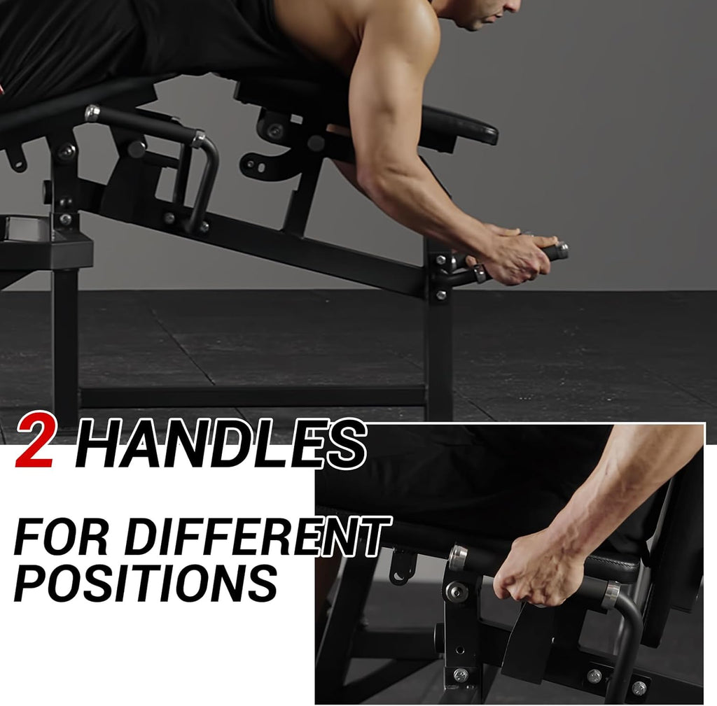 Adjustable Leg Extension and Curl Machine K552