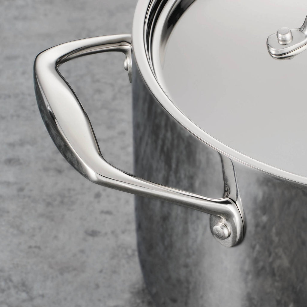 Tri-Ply Clad 3-Quart Covered Deep Saute Pan Y23216