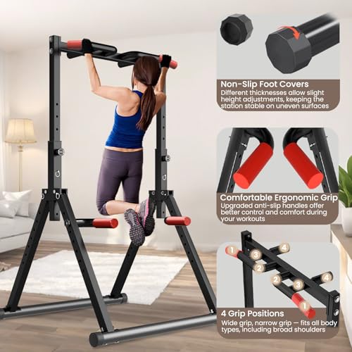 Foldable Pull Up Dip Station I465637
