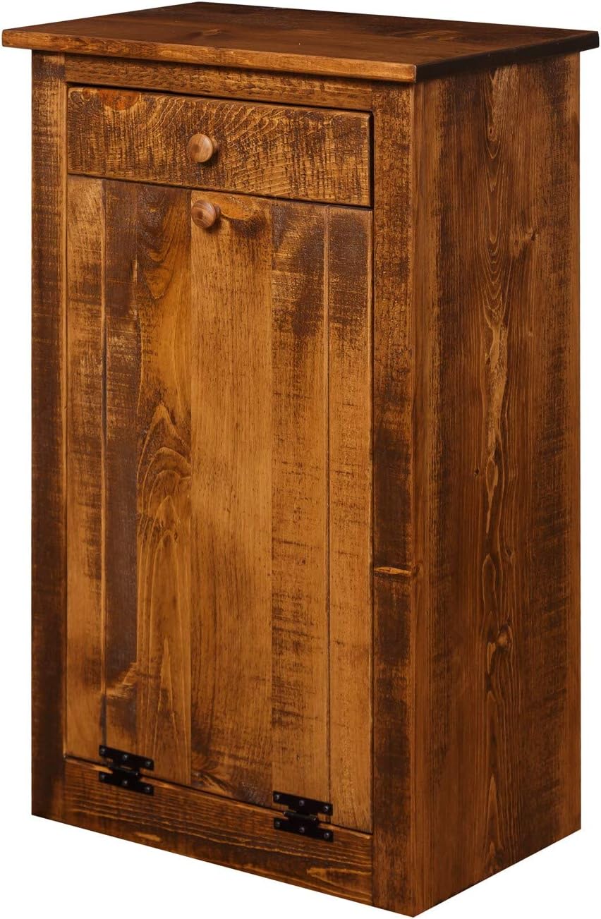 Wood Pull Out Trash Can Cabinet M323631