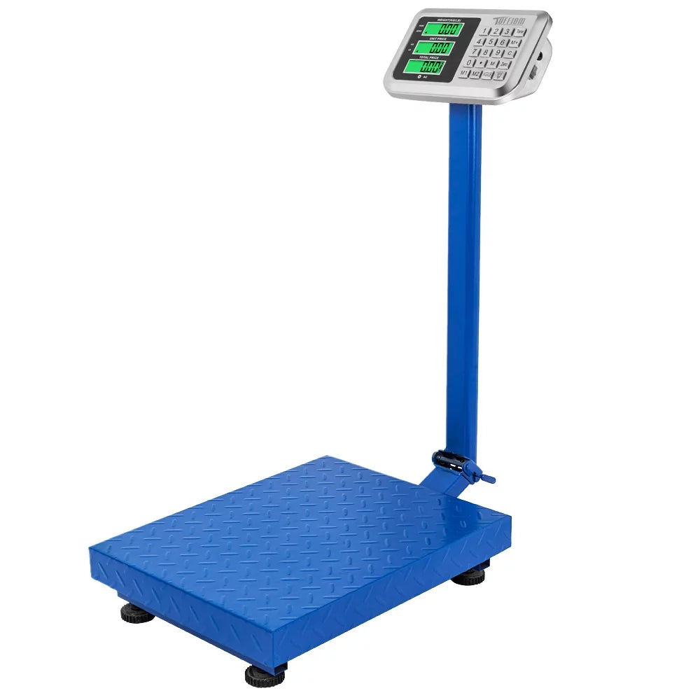 Blue Electronic Digital Folding Platform Scale C656541