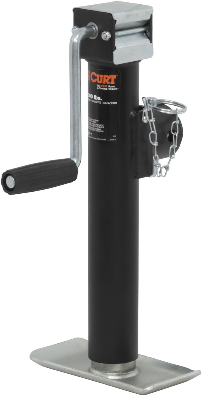 2,000 lbs. 10 Inches Vertical Travel Trailer Jack Pack of 2 Y368