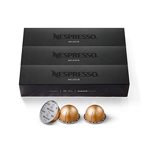 Nespresso Capsules VertuoLine Barista Flavored Pack (10 Count) + Melozio (10 Count) T98969
