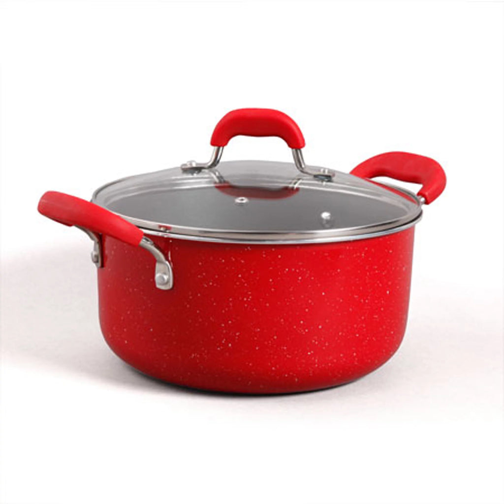 10-Piece Non-Stick Pre-Seasoned Pots and Pans Cookware Set V1903