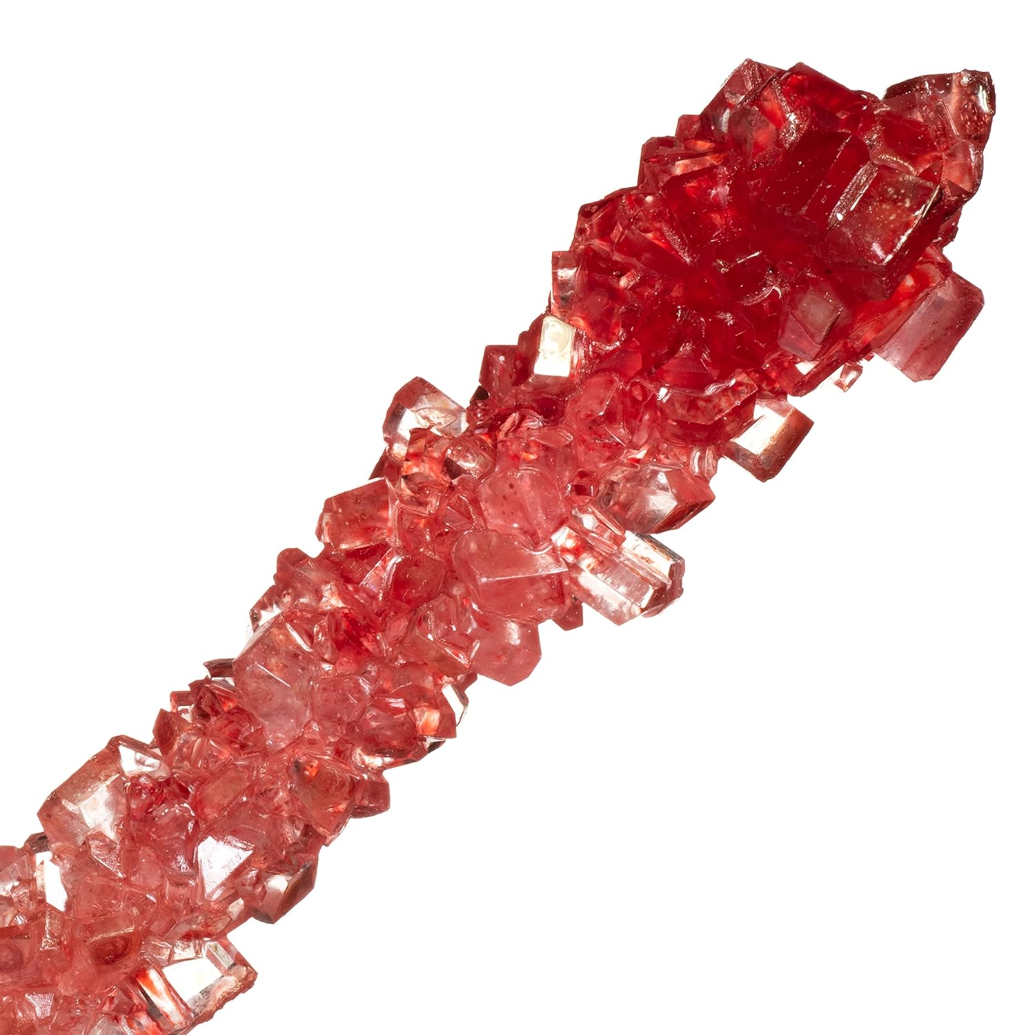 24 Individually Wrapped Gold and Red Rock Candy Sugar Sticks M387999