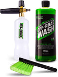 Pressure Washer Foam Cannon, Scrub Brush, and Off-Road Wash Super Concentrated Extra-Thick Soap (32 oz.) A675