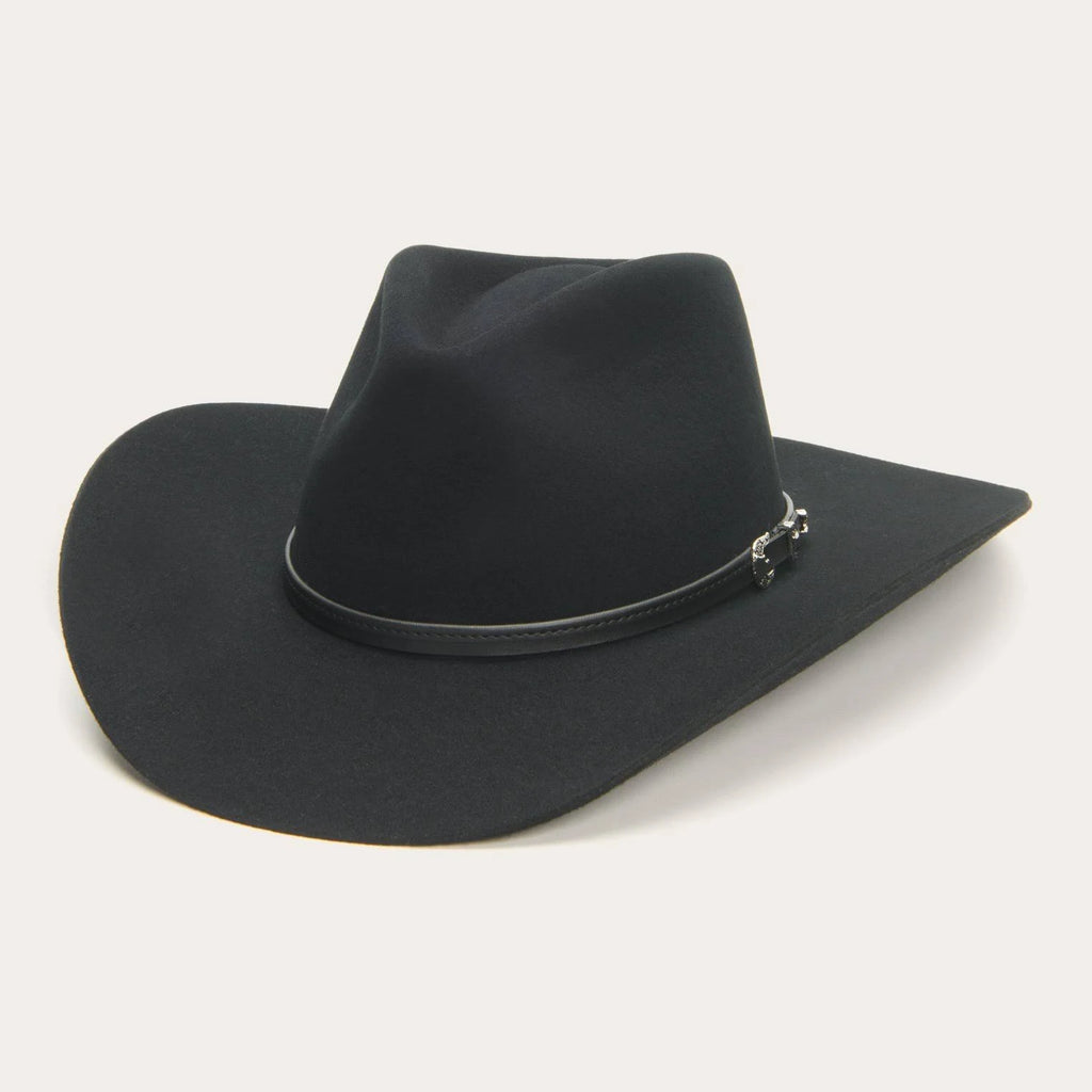 Black Buffalo Fur Hat T872