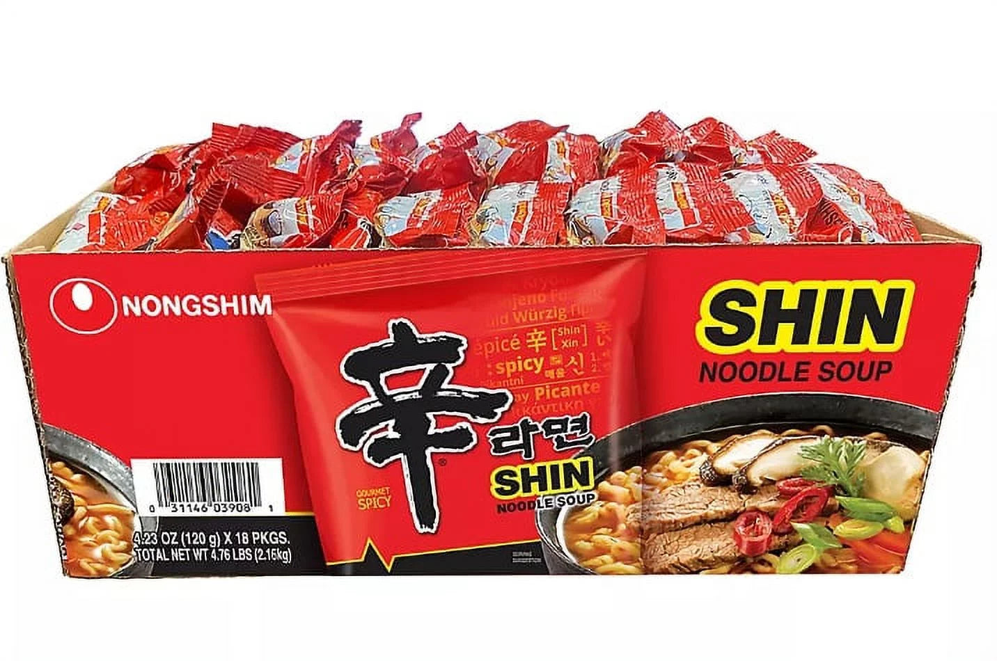 18 pk. 4.2 oz. Ramyun Noodles F404