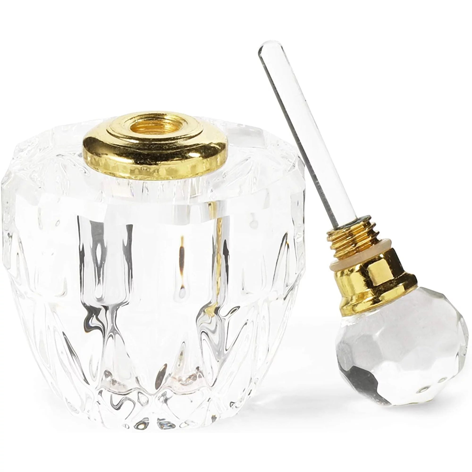 4 Pack Crystal Perfume Bottle Set C676
