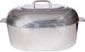 Aluminum Roaster Pan with Lid - 15-inch Roasting Pot - Oval Cookware T184751