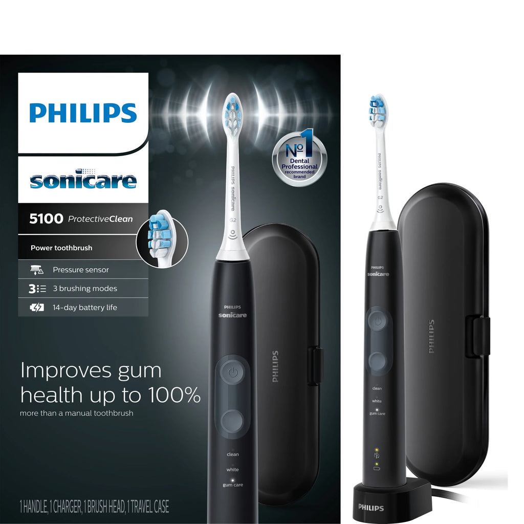Black Rechargeable Electric Toothbrush K388478