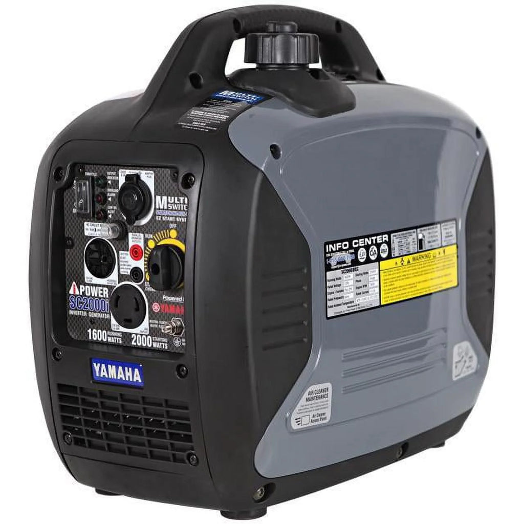 Portable Inverter Generator, 2,000 Watt Starting, 1,600 Watt Running, Gasoline M520430