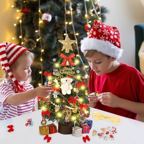 12 Inch Mini Artificial Christmas Tree with Light C792