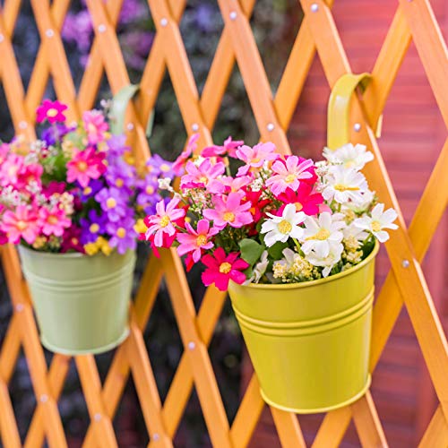 Metal Hanging Flower Pots 4 PCS L155