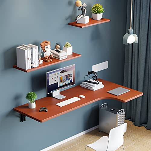 Walnut L-Shape Corner Desk 70X50X30cm V4890