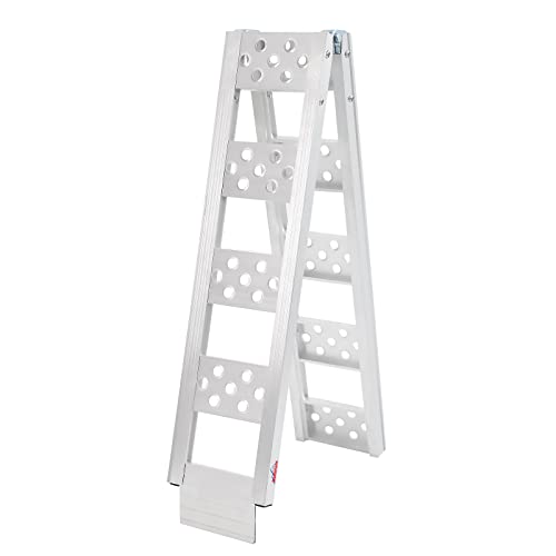 6'L x 8.1" W 440 lbs Capacity Aluminum Folding Loading Ramp C643