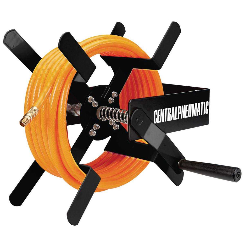 100 ft. Manual Steel Air Hose Reel F518907
