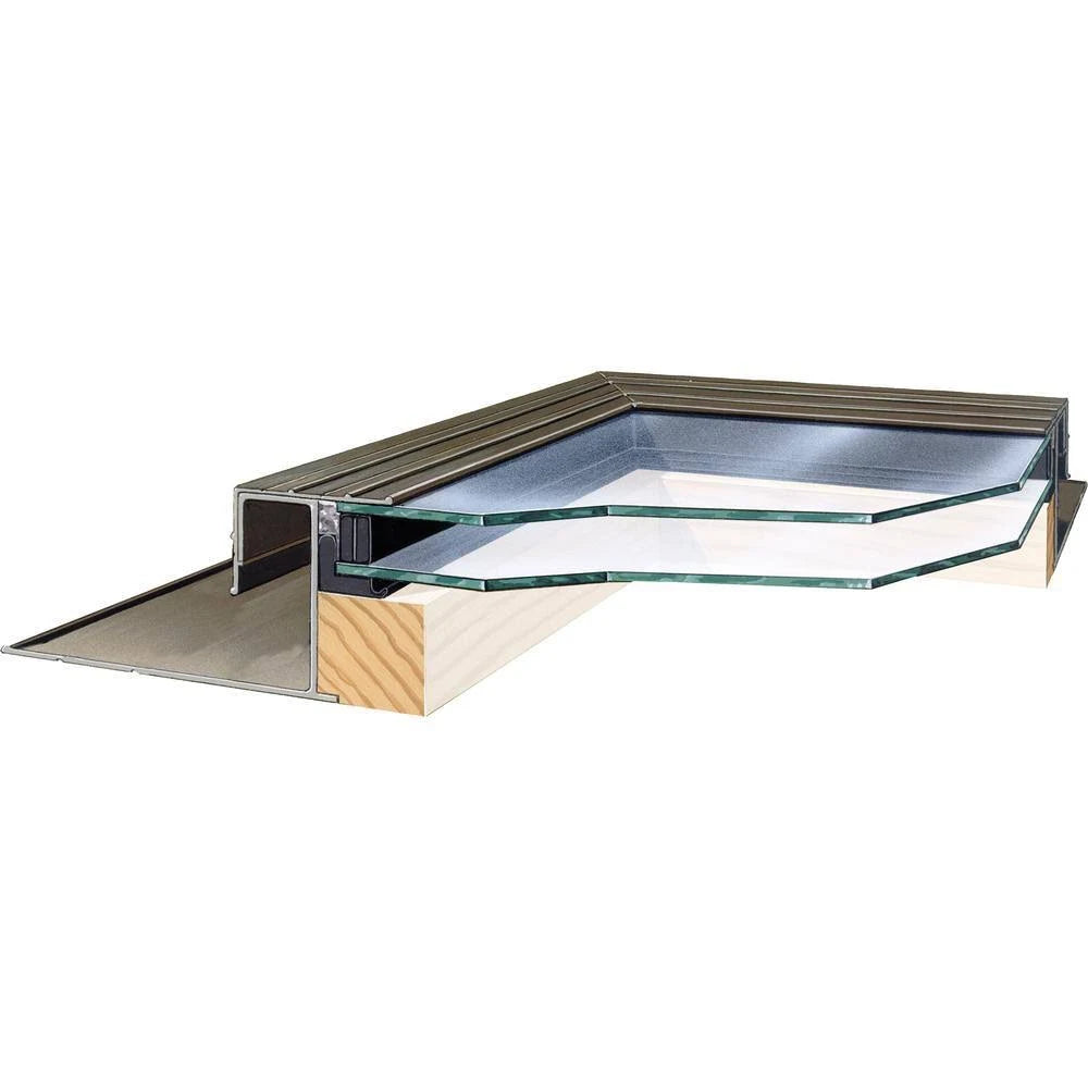 22-1/2 in. x 30-1/2 in. Fixed Self-Flashing Skylight with Tempered Low-E3 Glass I551874