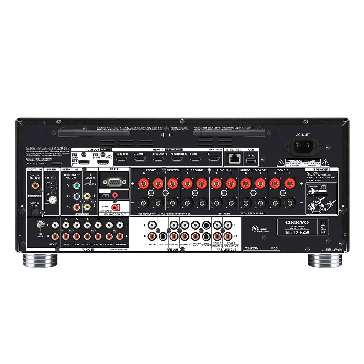 9.2 Channel Network 8K AV Receiver H499008