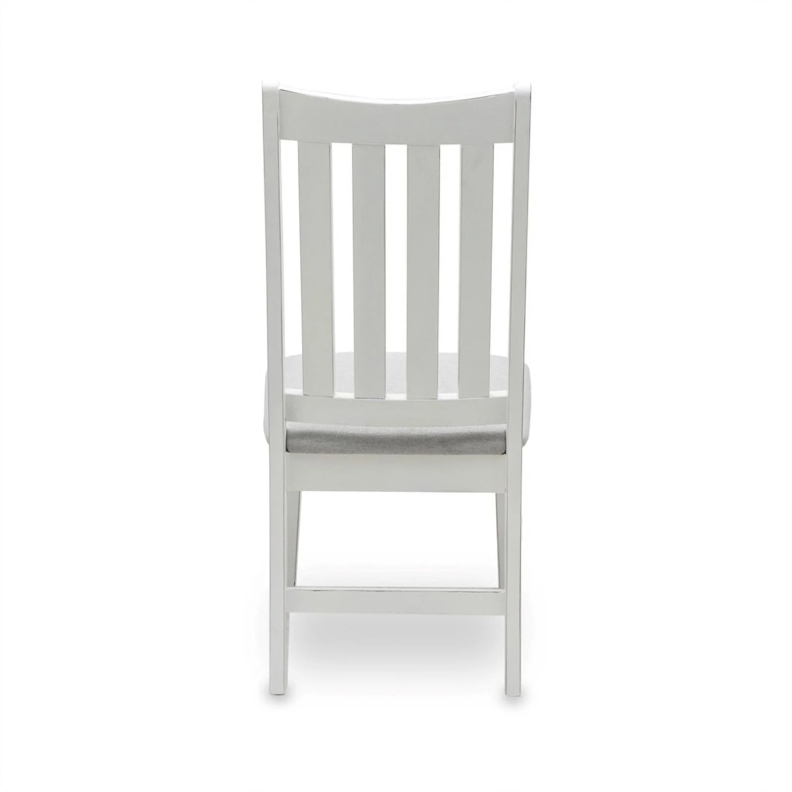 Gray White Wood Desk and Chair Set X1491