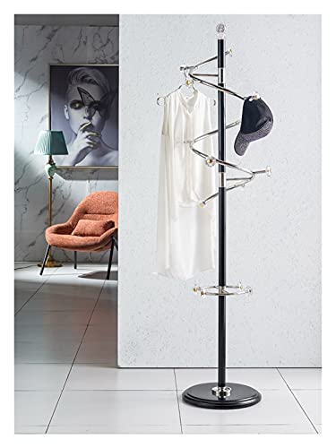 White Double Ball 4.5cm Stainless Steel Coat Rack W769421