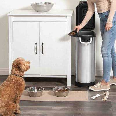 White Steel Pet Food Can L60033