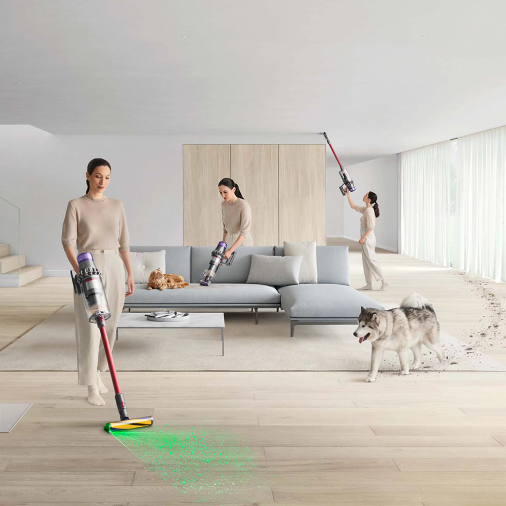Red Cordless Vacuum Cleaner H3131