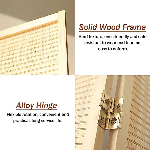 4 Panel Folding Room Divider Screen G9805
