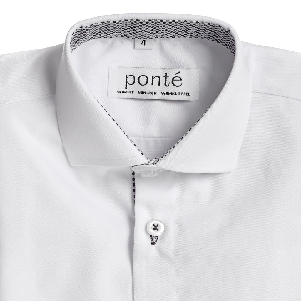 Ponte Kids Short Sleeve Shirt - Mini Dot