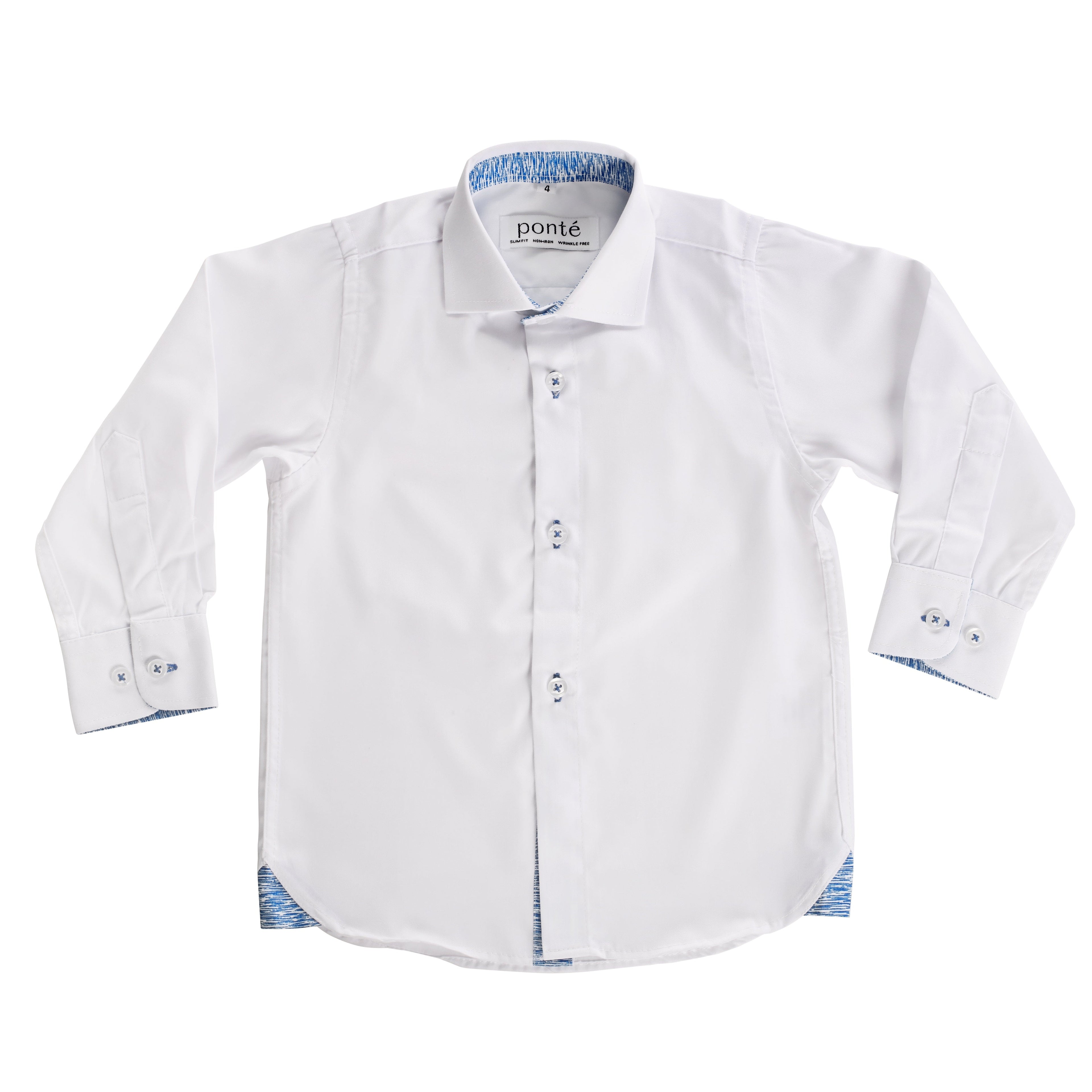 Ponte Kids Long Sleeve Shirt - Etch